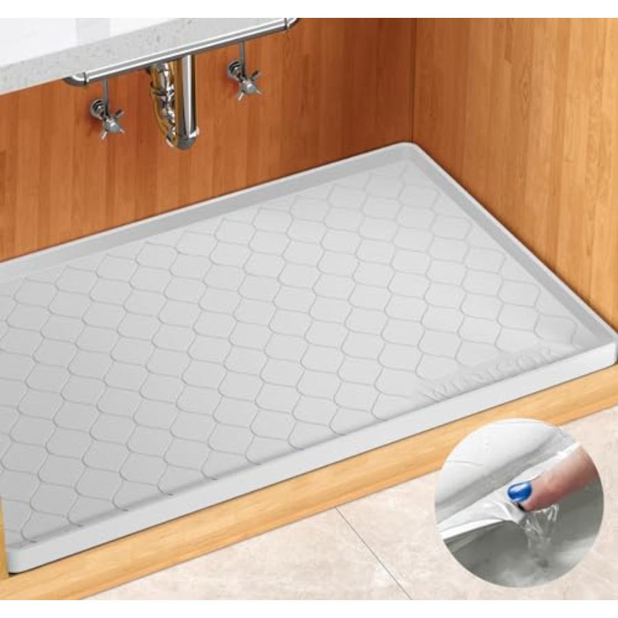 Home Essentials Bathroom Cabinet - Silicone Under Sink Mat 34