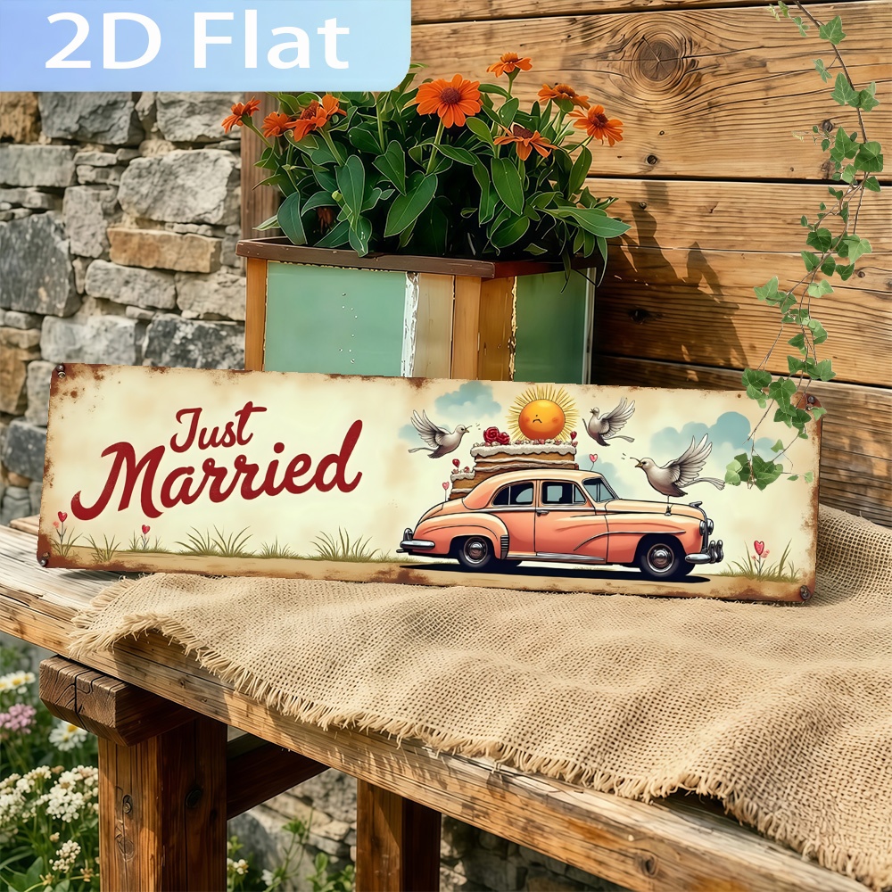 Home Bathroom Fittings - 2D Flat - A Vintage-Style Sign