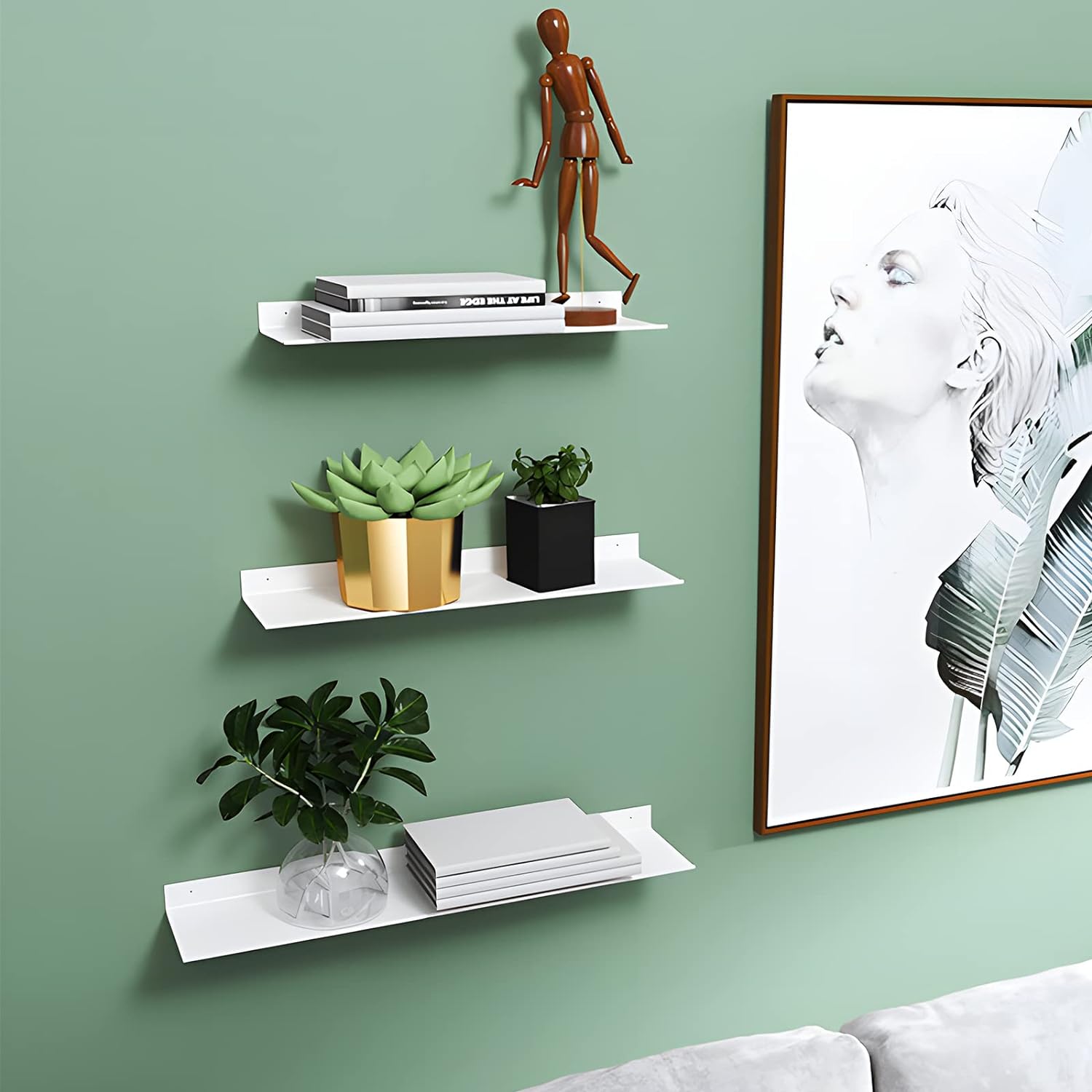 Home Hardware Bathroom Cabinets - Floating Bathroom Shelves Storage Wall Rack