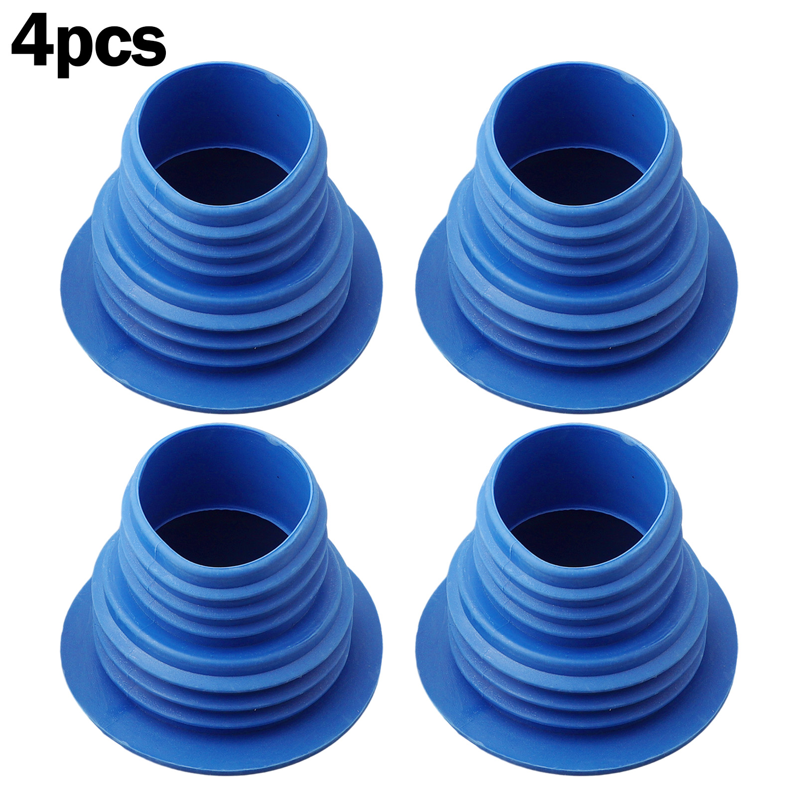 Home Bathroom Fittings - 4PCS Drain Pipe Hose Silicone Drain
