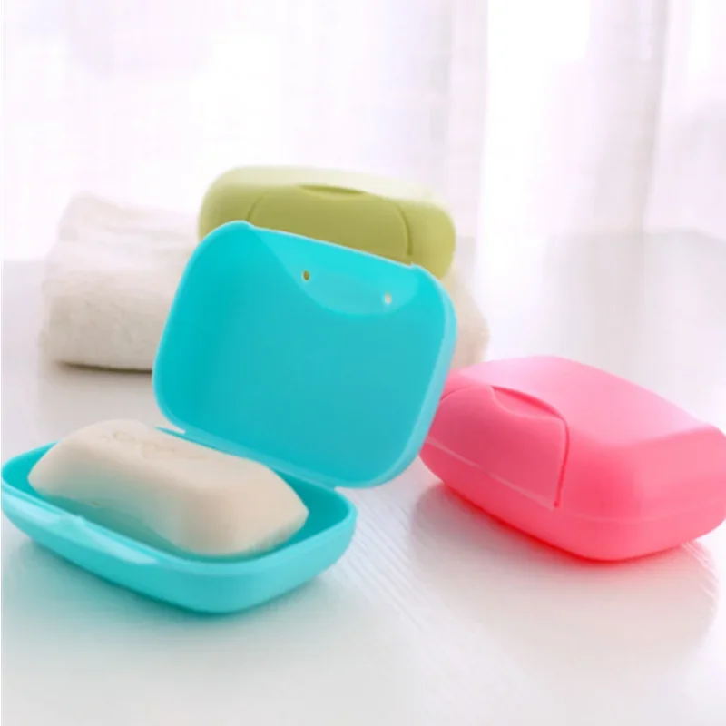 Bathroom Home Improvement - Portable Travel Soap Box Container Bathroom