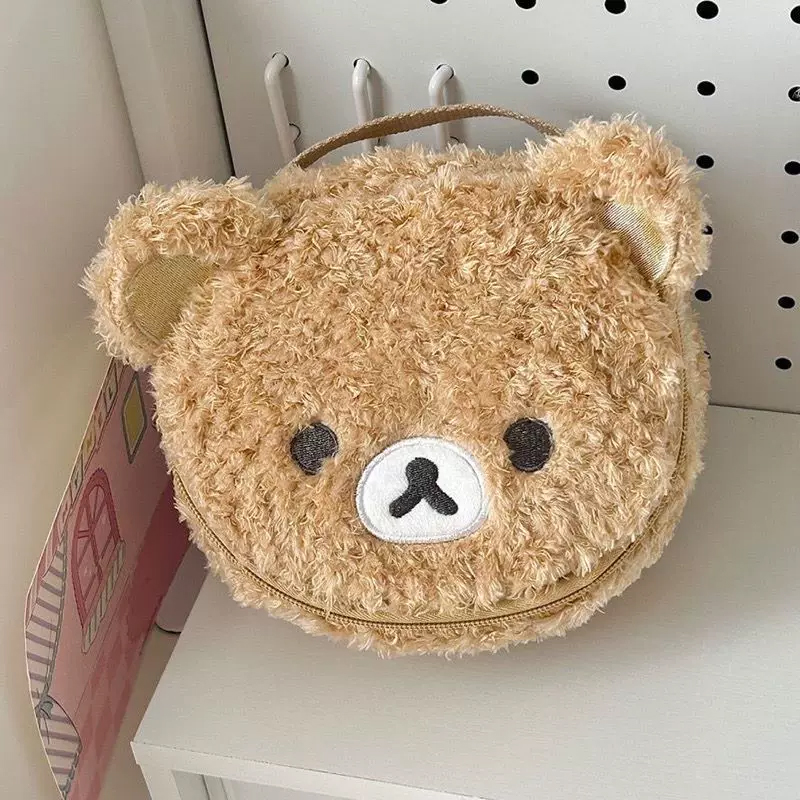 Home Edit Bathroom Storage - Cute Rilakkuma Storage Mini Makeup Bag