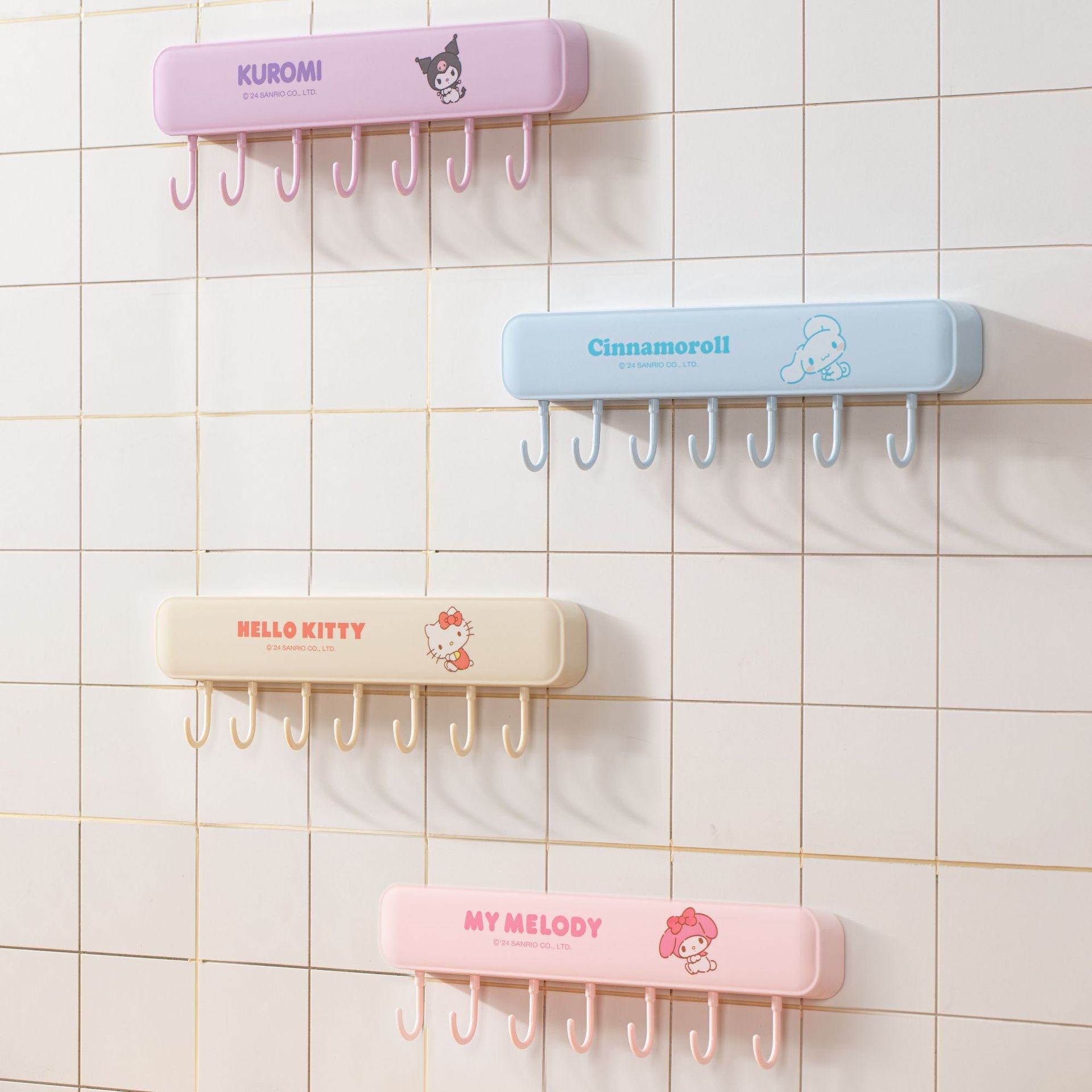 Home Edit Bathroom Storage - Hello Kitty storage rack Sanrio Anime