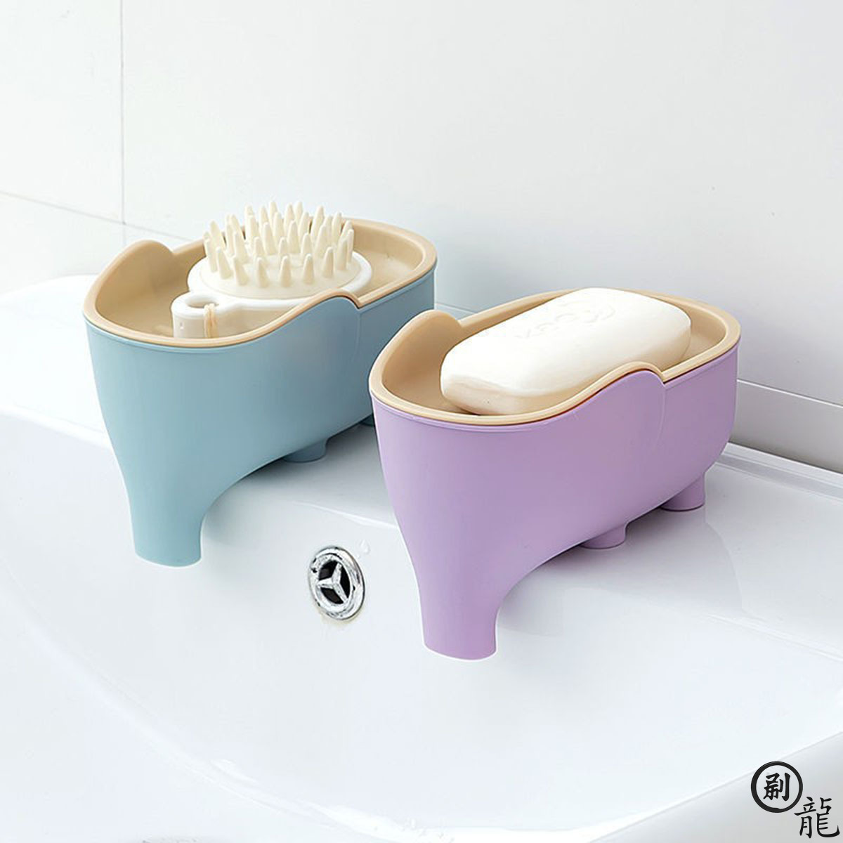 Bathroom Home Improvement - Soap Box NEW Double Layer Creative