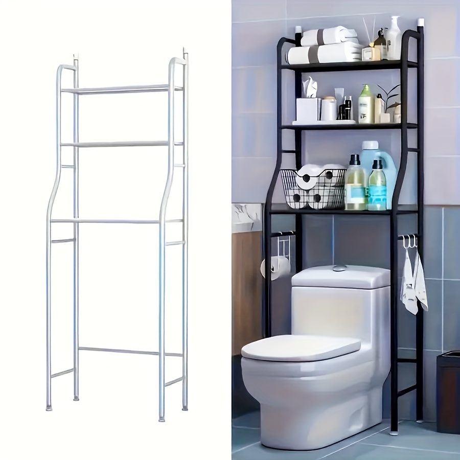 Home Bathroom Toilet - usOver-The-Toilet Storage Rack - 3-Tier Storage