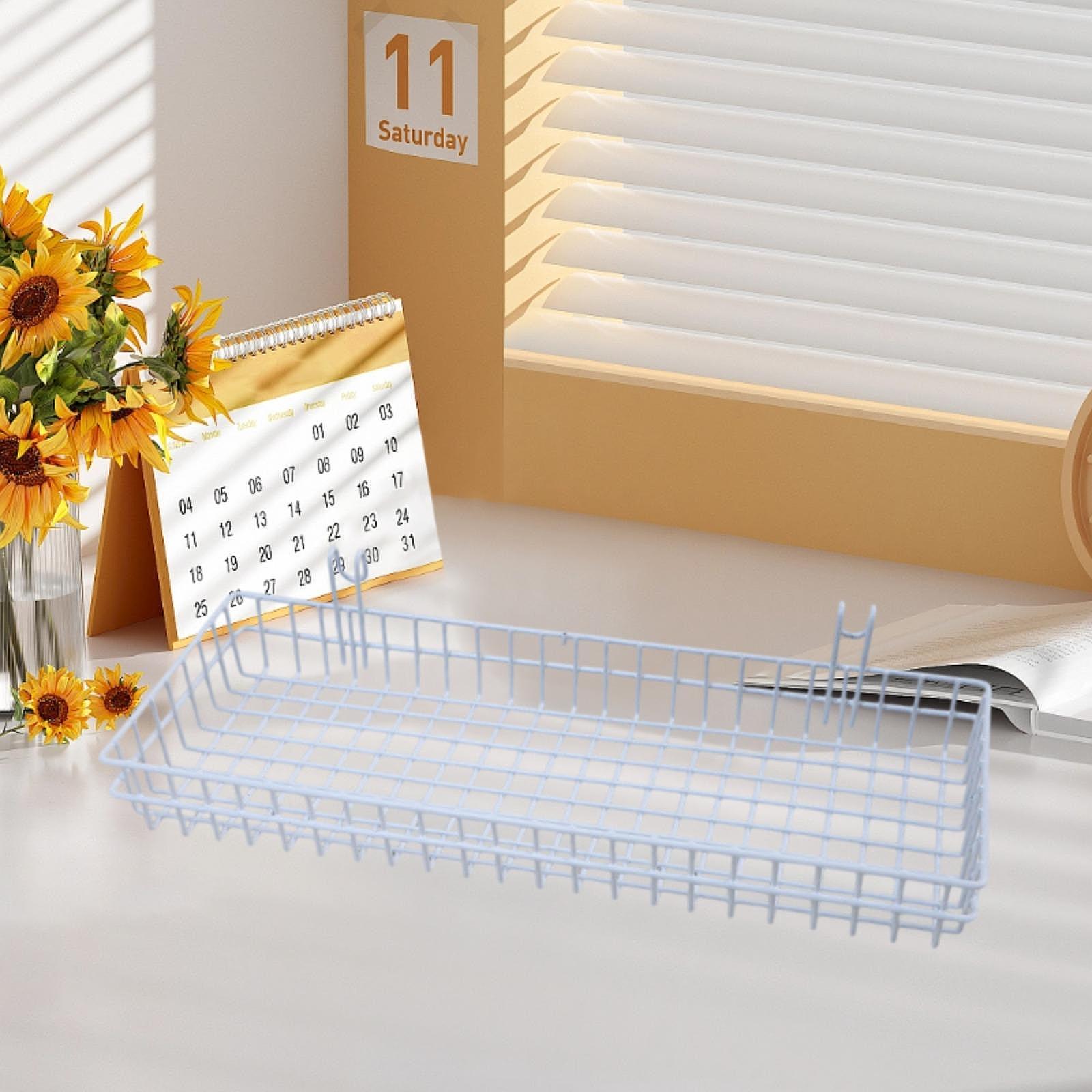 Home Essentials Bathroom Cabinet - over Cabinet Door Iron Storage Box