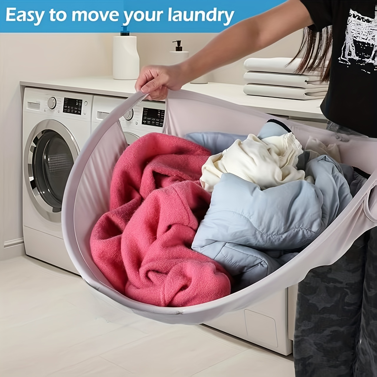 Foldable Storage Laundry Baske - Home Goods Bathroom Storage review and price