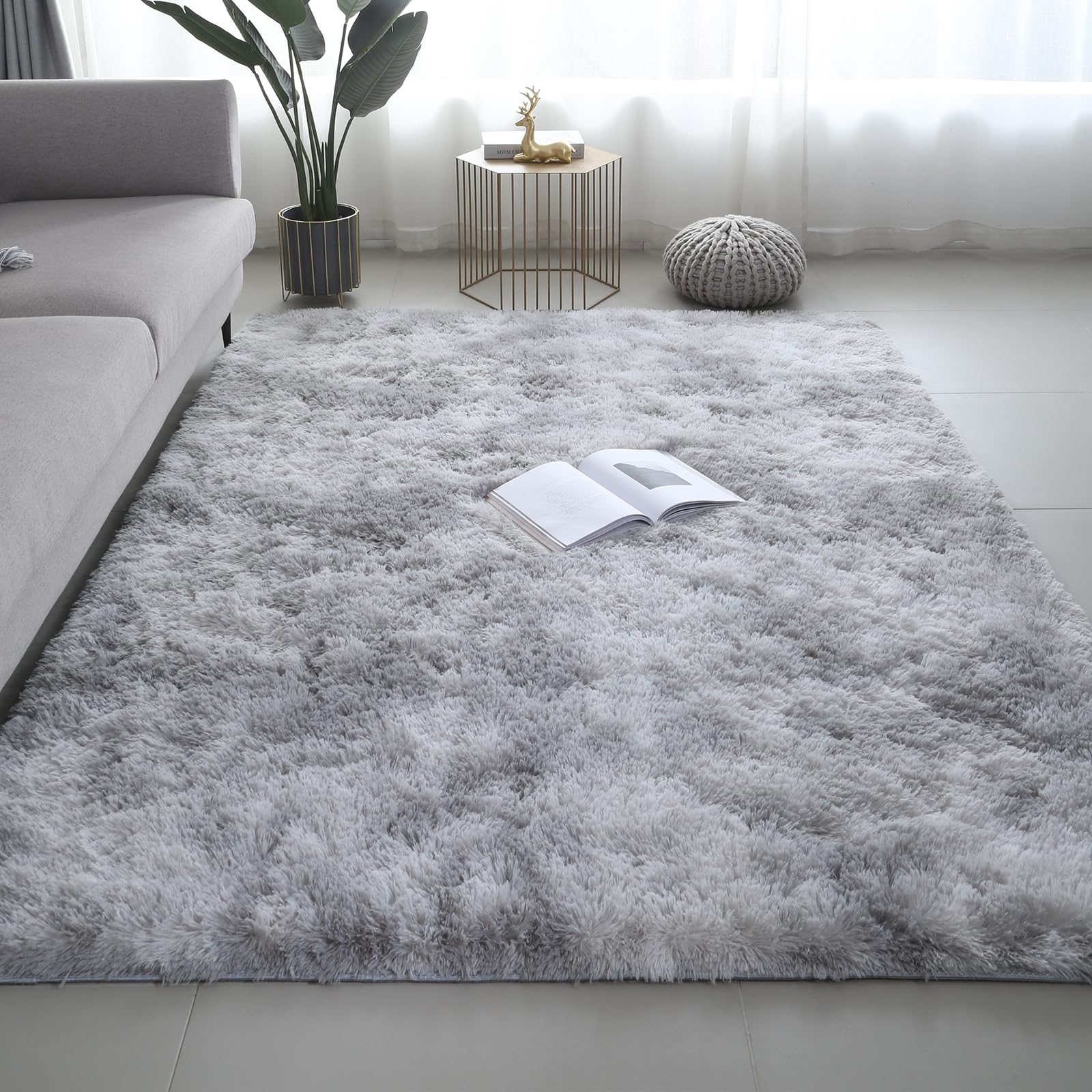 VIKAMA Ultra-Soft Puffy Rug, B - Home Goods Bathroom Mats review and price