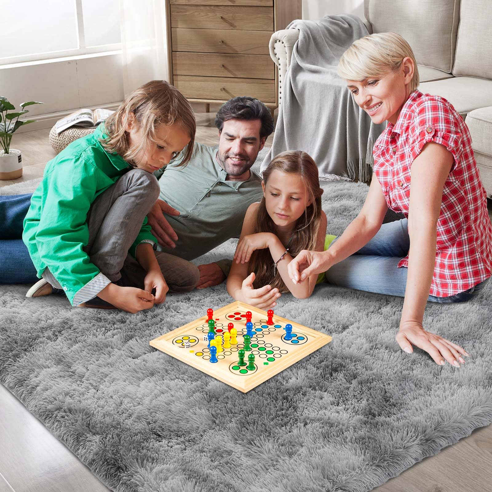 VIKAMA Ultra-Soft Puffy Rug, B - Home Goods Bathroom Mats review and price