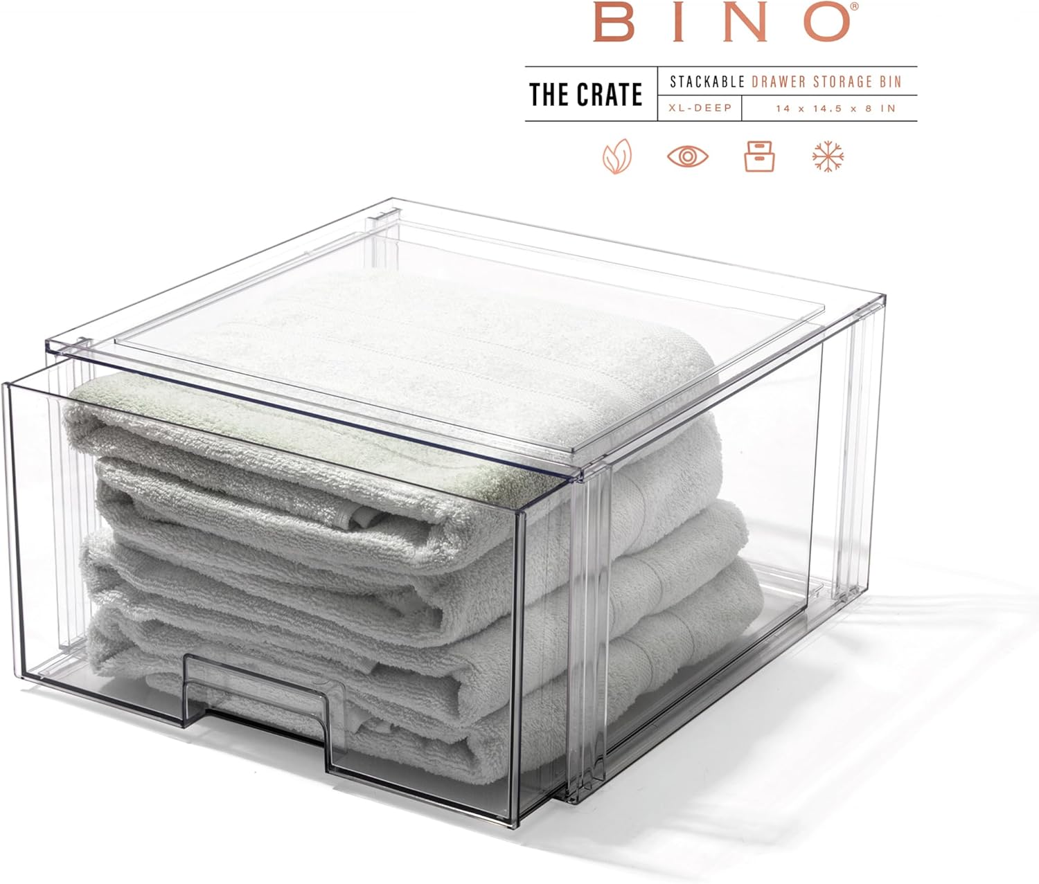 Stackable Clear Storage Drawer - Home Bathroom Sink review and price