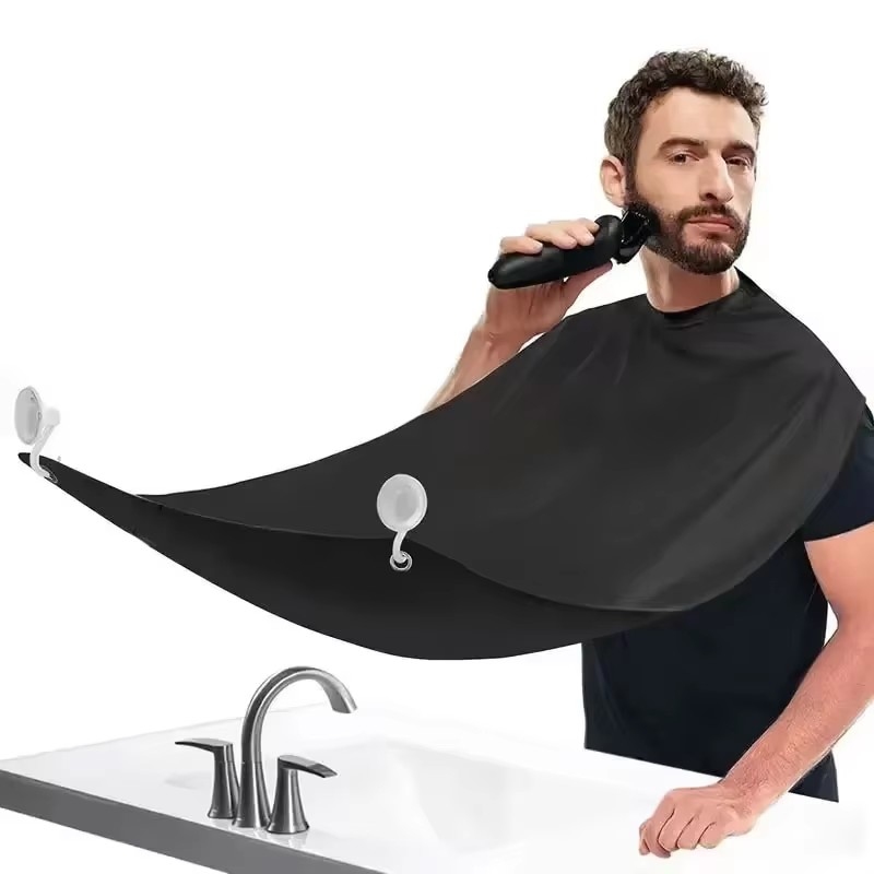 1-4PCS Male Shaving Aprons Cre - Shaving Mirror Suction review and price