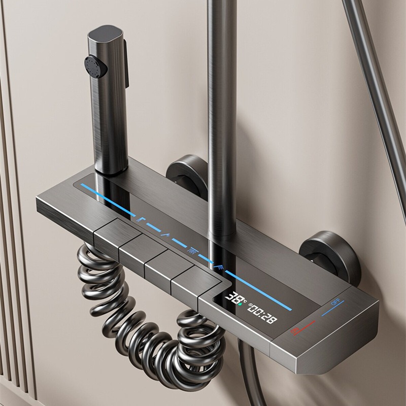 LED Digital Display Shower Set - Bathroom Home Improvement review and price