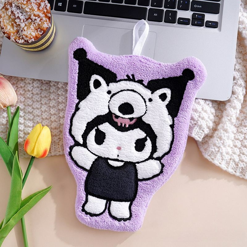 1/4 Pcs Soft Thick Sanrio Kuro - Bathroom Home Improvement review and price
