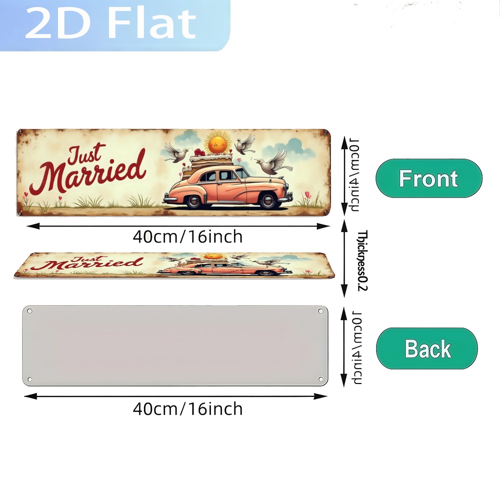 2D Flat - A Vintage-Style Sign - Home Bathroom Fittings review and price