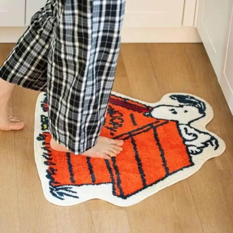 Cute Cartoon Snoopy House Shap - Home Goods Bathroom Mats review and price