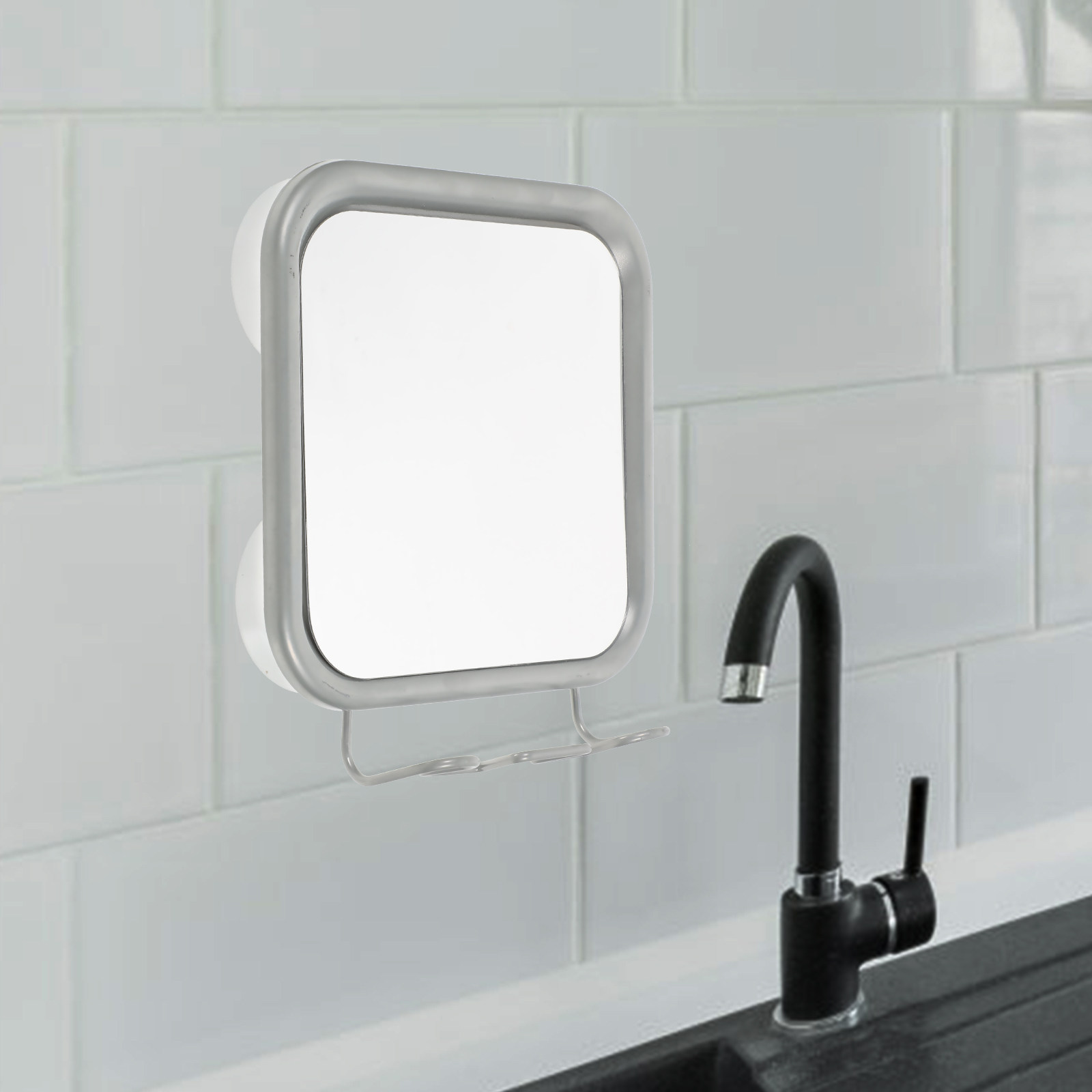 High Definition Fogless Shower - Shaving Mirror Suction review and price