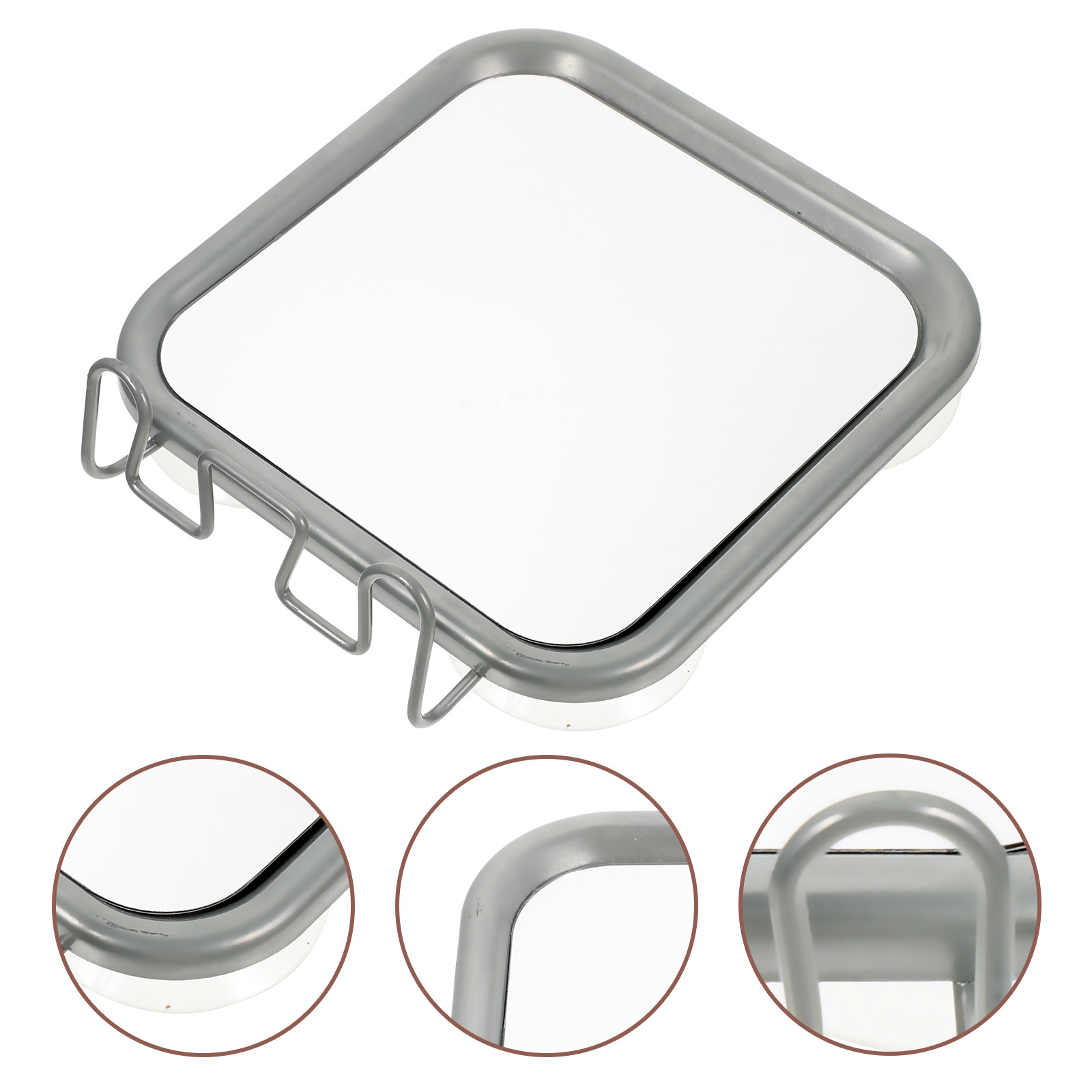 High Definition Fogless Shower - Shaving Mirror Suction review and price