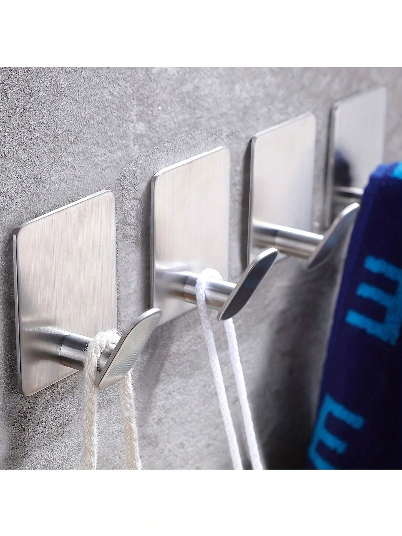 2pcs Adhesive Towel Hooks/Bath - Home Bathroom Set review and price