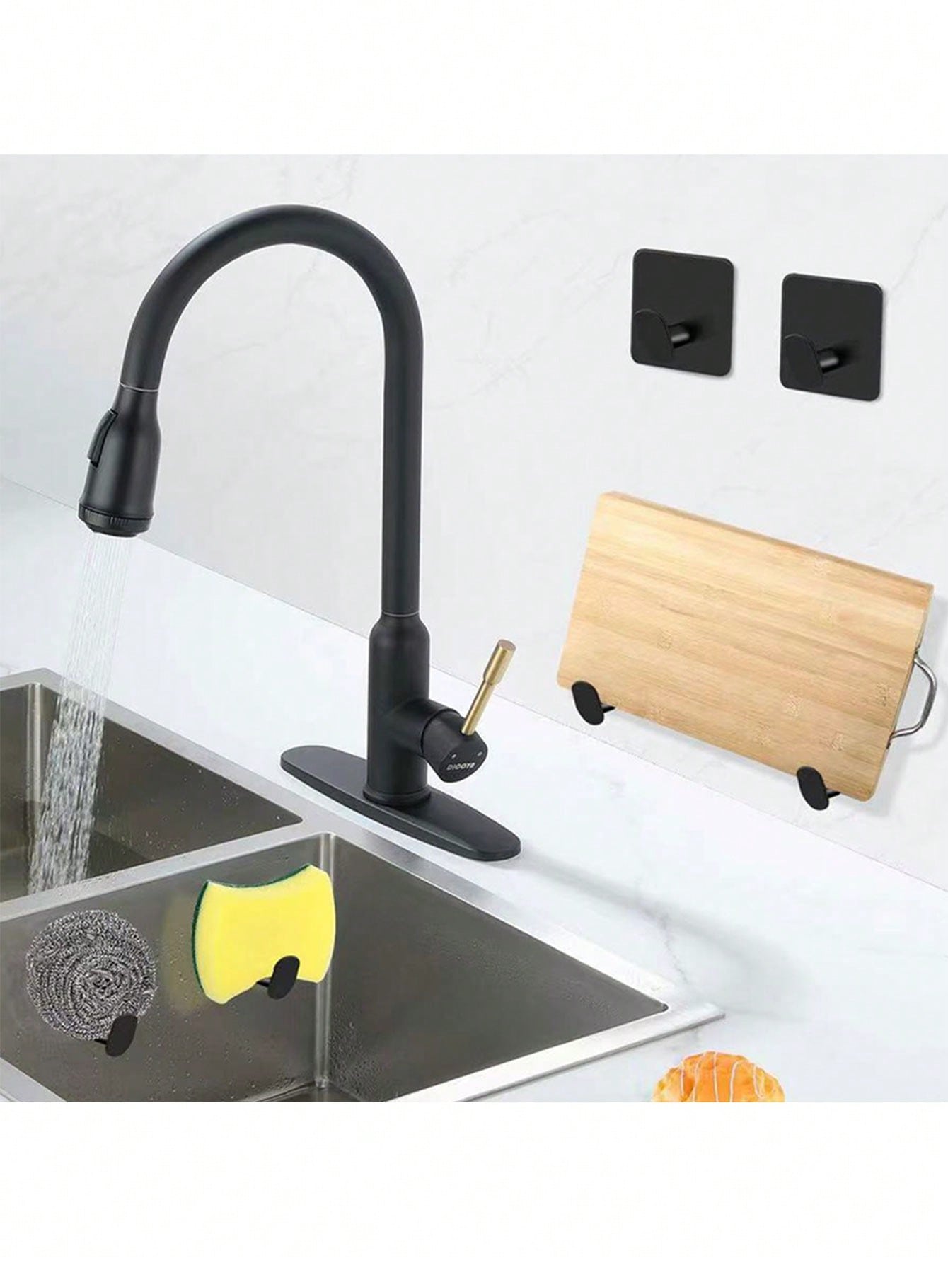 2pcs Adhesive Towel Hooks/Bath - Home Bathroom Set review and price