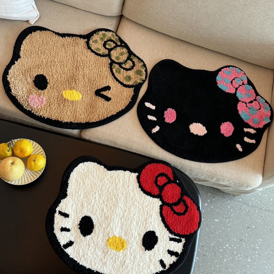 Kawaii hello kitty korean bow  - Home Goods Bathroom Rugs review and price
