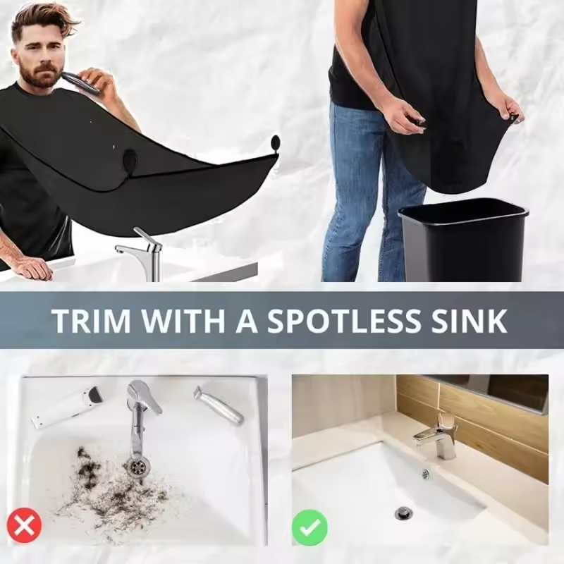 Black and White Male Shaving A - Shaving Mirror Suction review and price