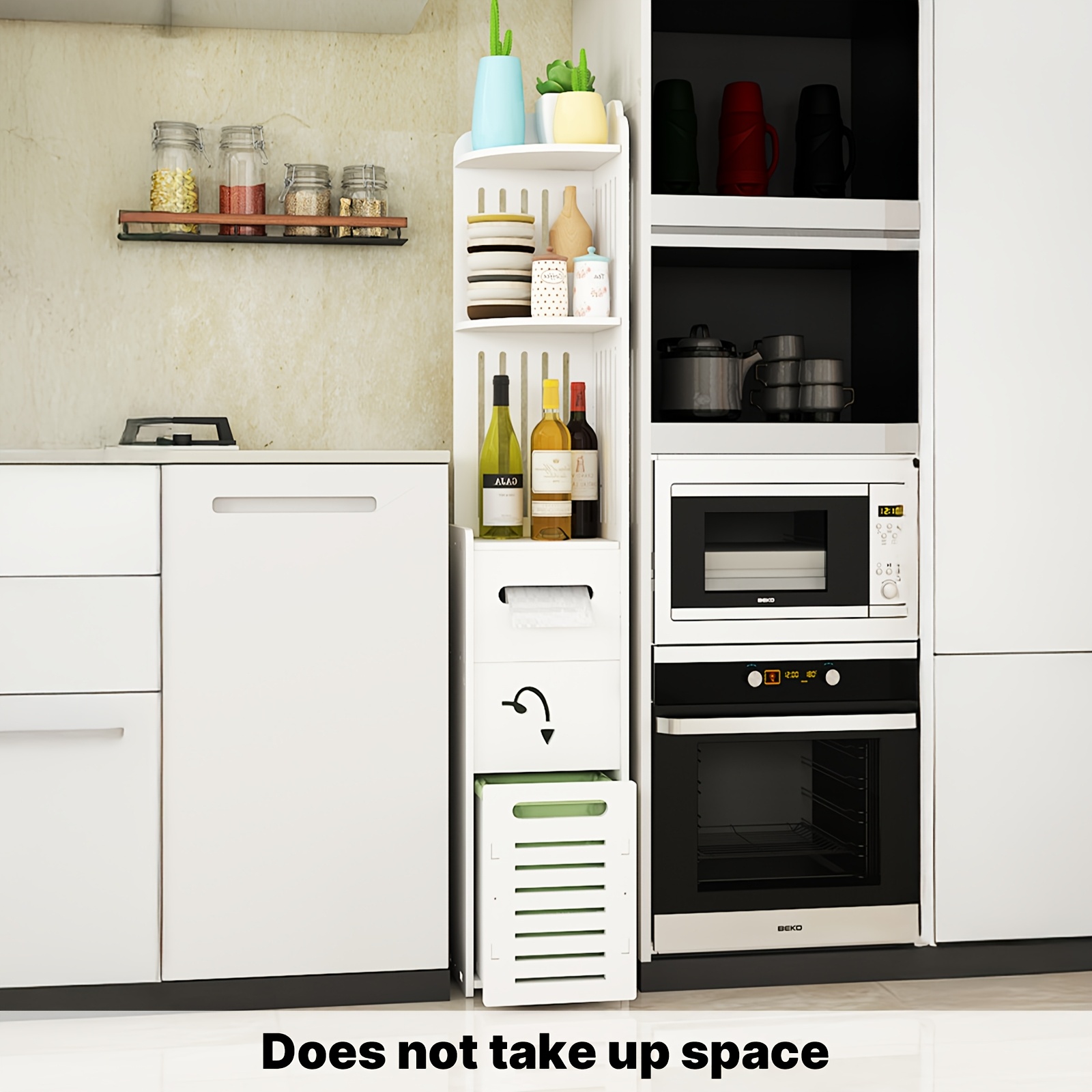 Space-Saving Bathroom Cabinet, - Home Bathroom Toilet review and price