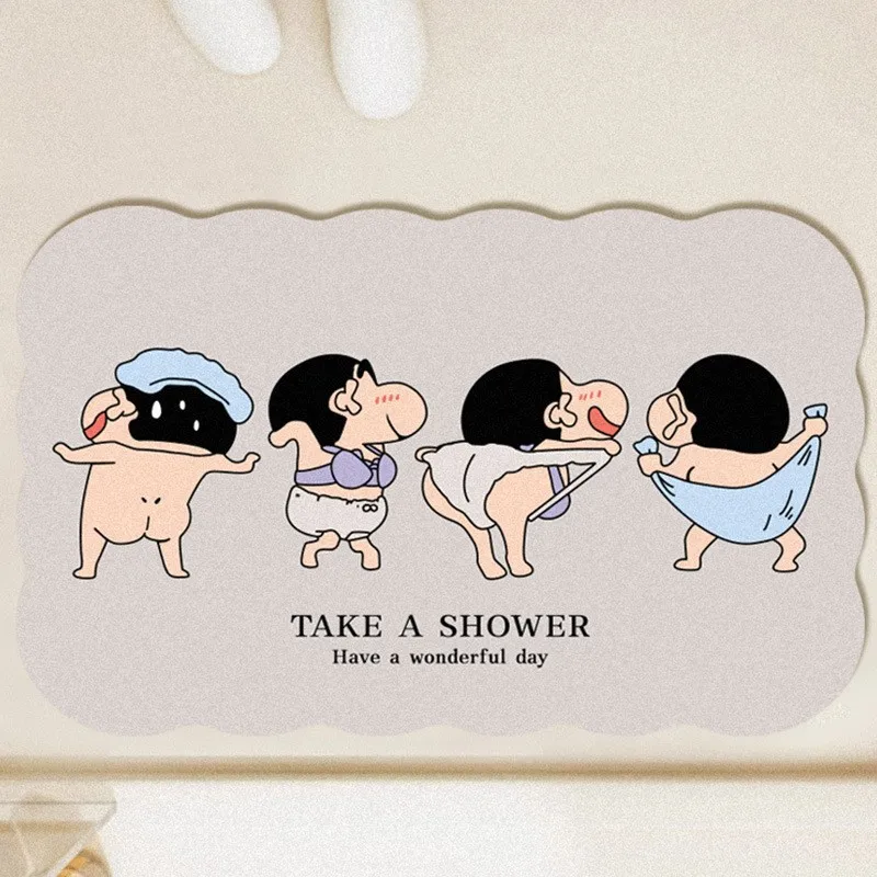 Cartoon Cute Crayon Shin-chan  - Home Goods Bathroom Mats review and price