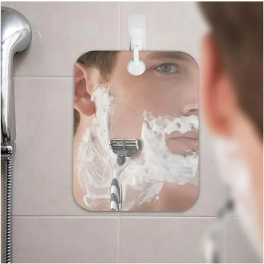 New 1pcs Acrylic Mirror With W - Shaving Mirror Suction review and price