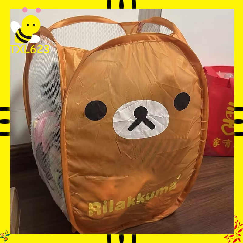 Rilakkuma Laundry Hamper Folda - Home Goods Bathroom Storage review and price