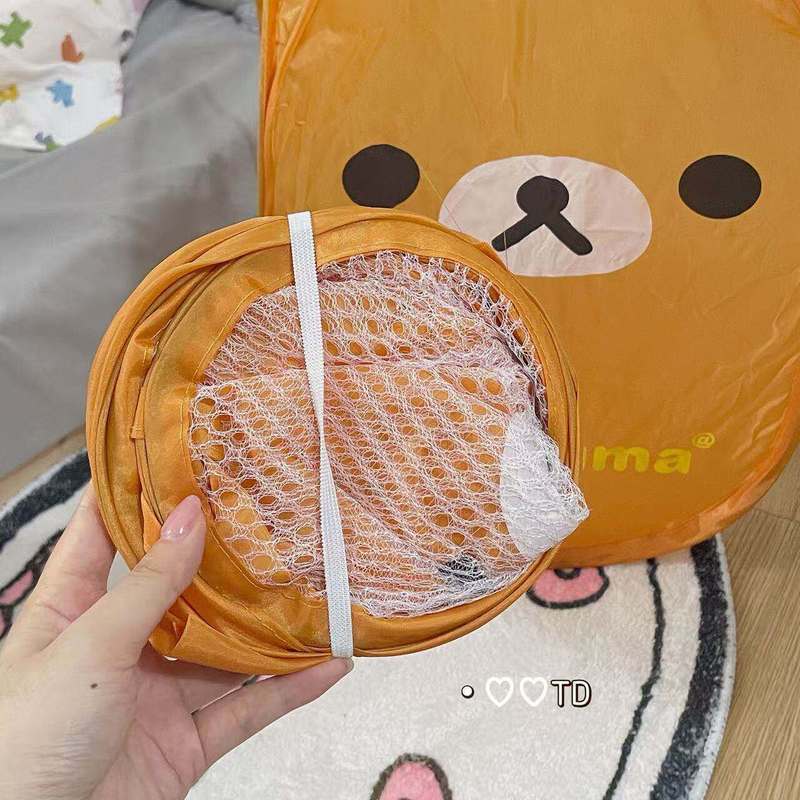 Rilakkuma Laundry Hamper Folda - Home Goods Bathroom Storage review and price