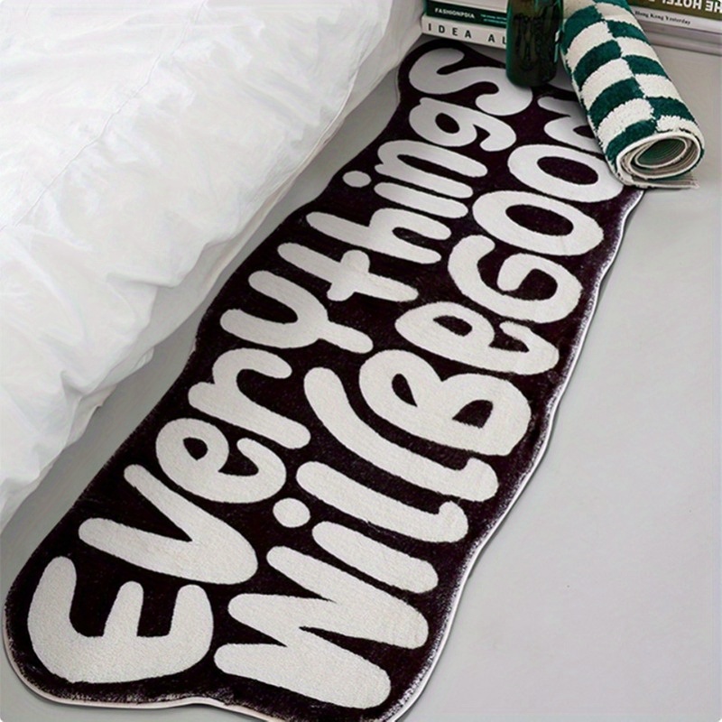 VIKAMA Everything Will Be Good - Home Goods Bathroom Rugs review and price