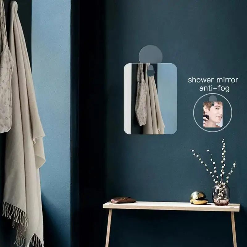 1Pcs Acrylic Bathroom Fog Free - Shaving Mirror Suction review and price