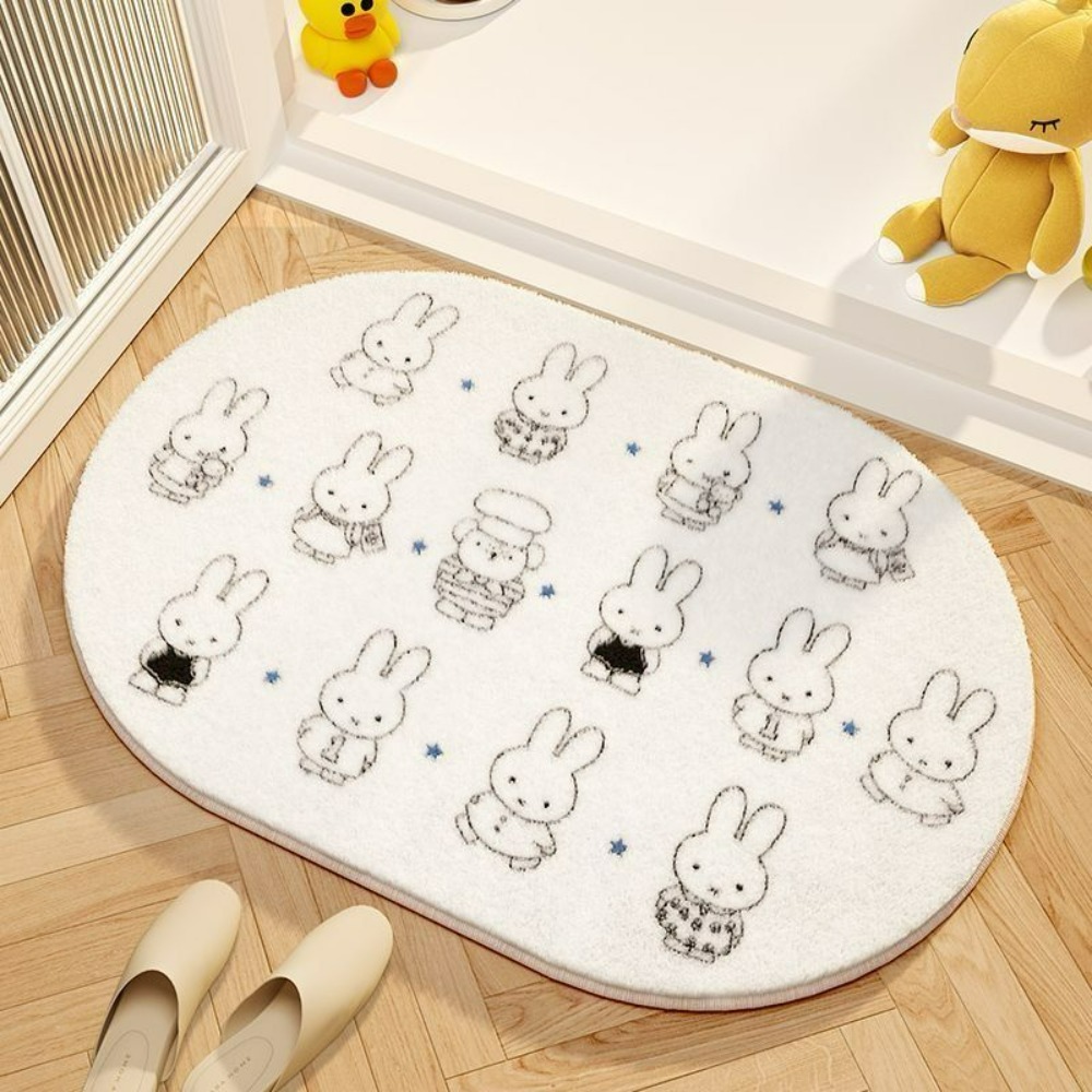 Miffy Cartoon Floor Mat Soft I - Home Goods Bathroom Mats review and price