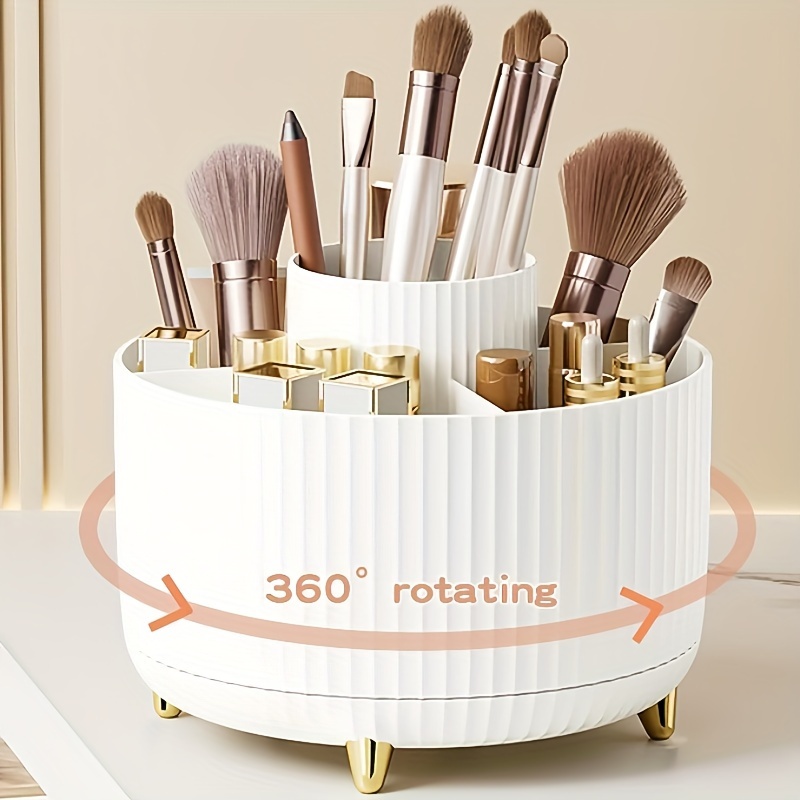 Rotatable Makeup Desktop Cosme - Home Goods Bathroom Storage review and price