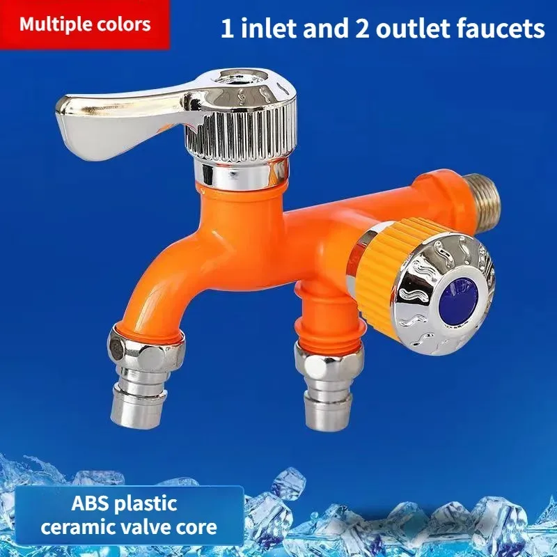 Faucet Double Outlet Dual Cont - Home Bathroom Fittings review and price