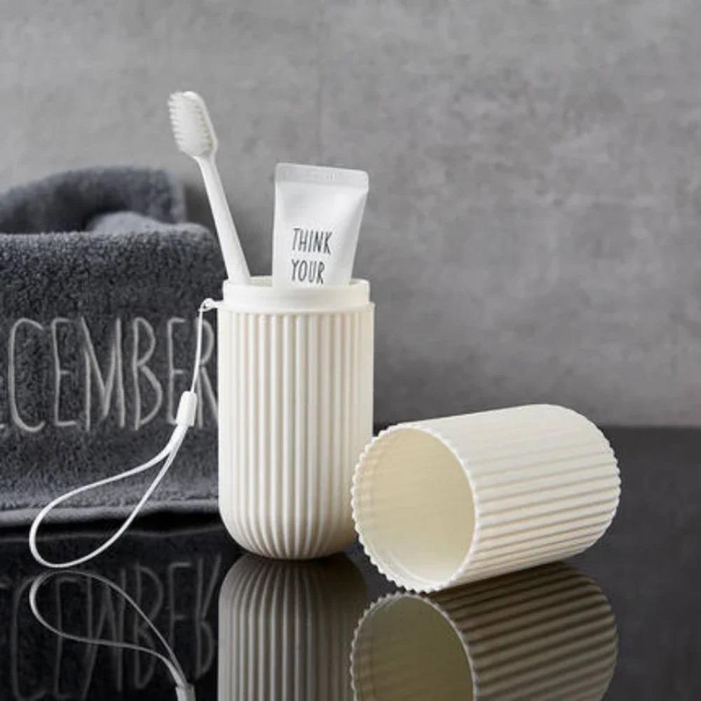 Travel Portable Toothbrush Cup - Home Goods Bathroom Storage review and price