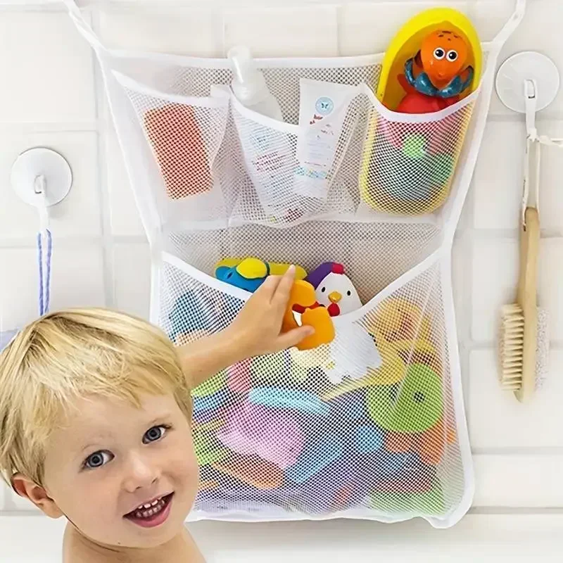 Toy Bag Net Bathroom Organizer - Home Goods Bathroom Storage review and price