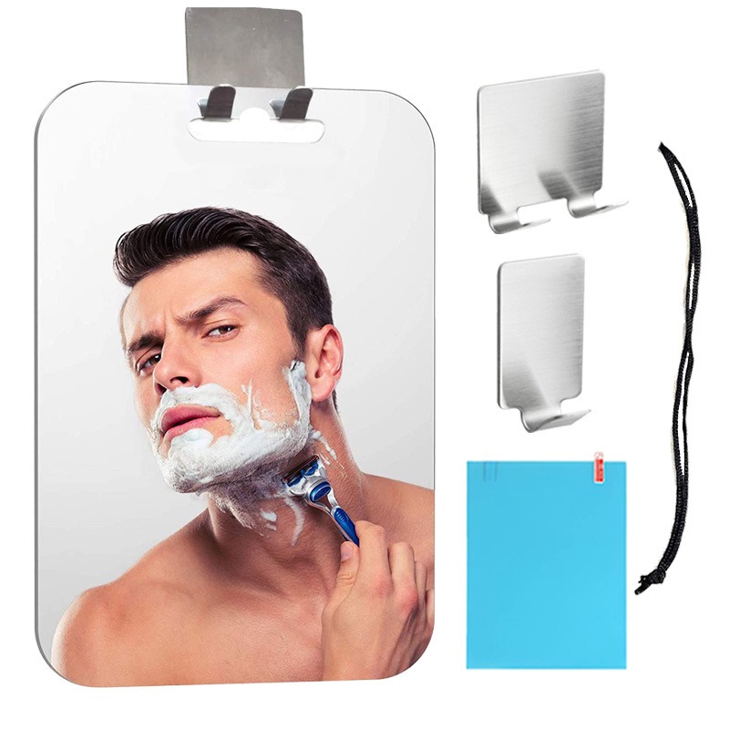 30x20CM Big Size Acrylic Anti  - Shaving Mirror Suction review and price