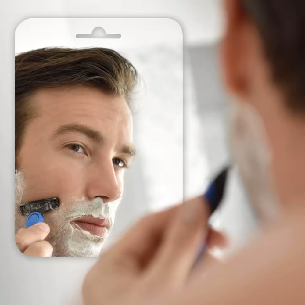 Acrylic Mirror With Wall Sucti - Shaving Mirror Suction review and price