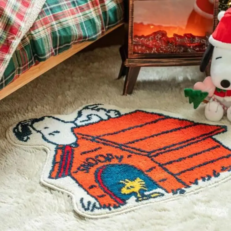 Lovely Snoopy Cartoon Floor Ma - Home Goods Bathroom Mats review and price