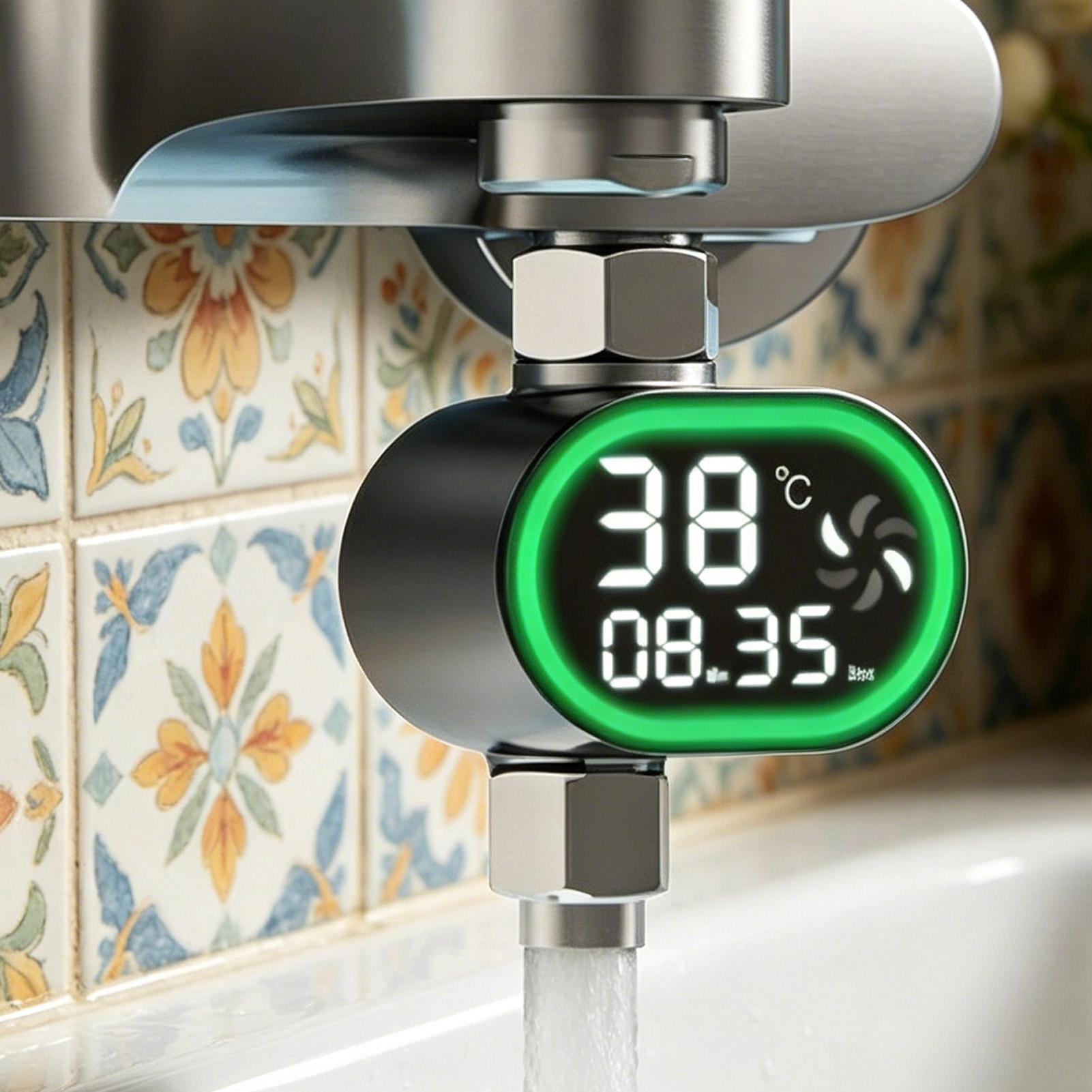 Water Thermometer Bathroom Led - Home Bathroom Fittings review and price