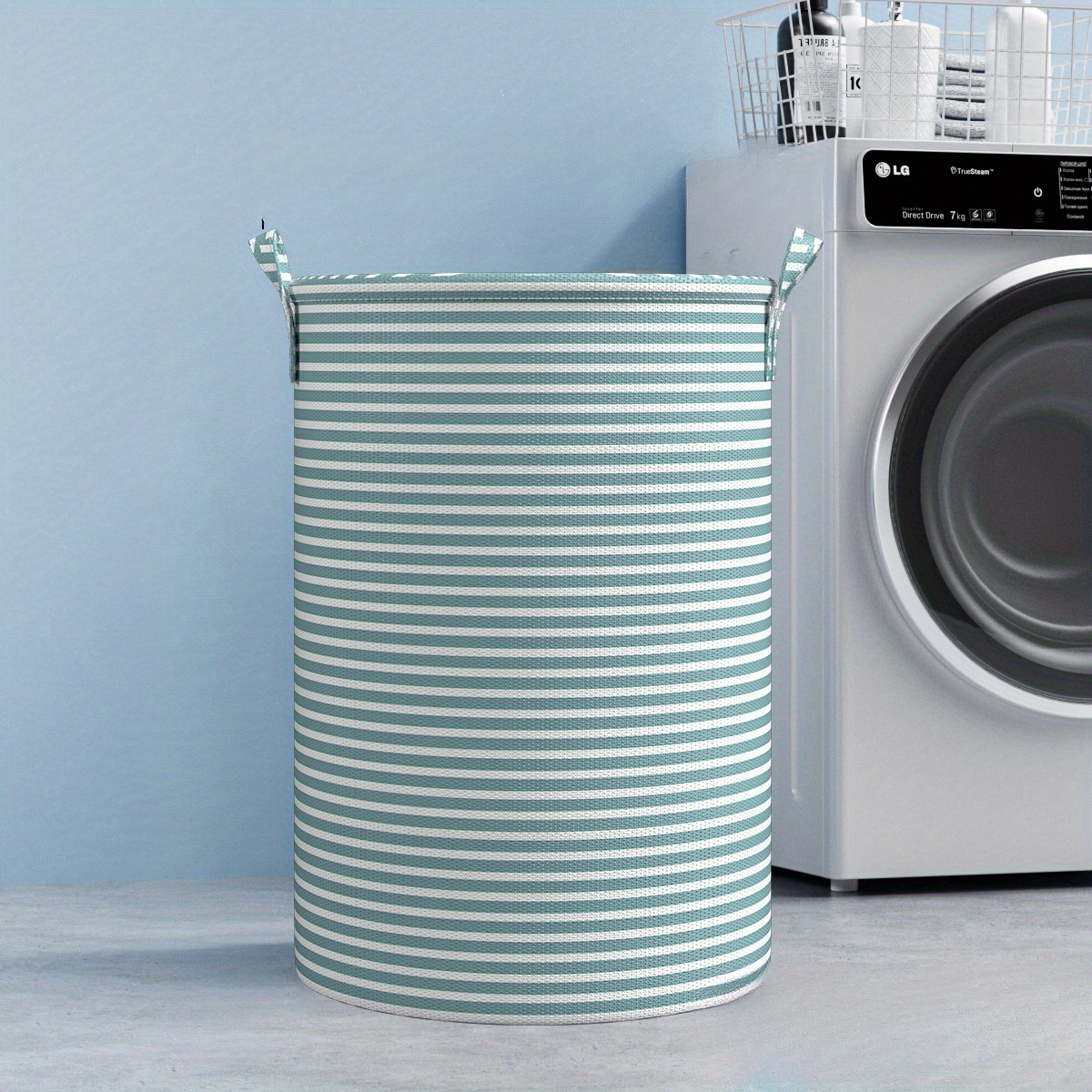 Foldable Minimalist Striped La - Home Goods Bathroom Storage review and price