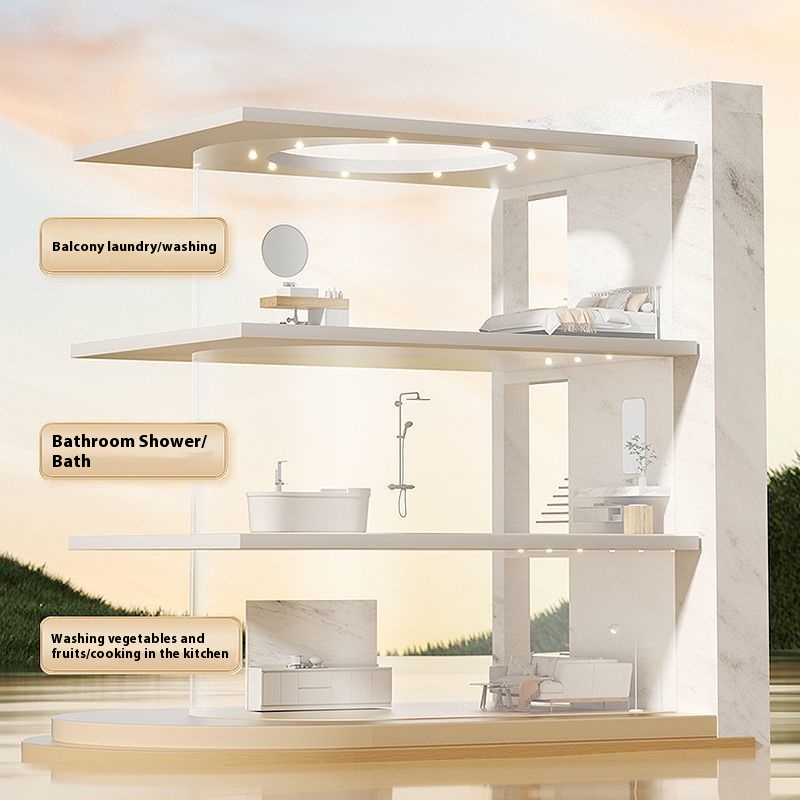 Pre-shower head, shower set fo - Home Bathroom Set review and price