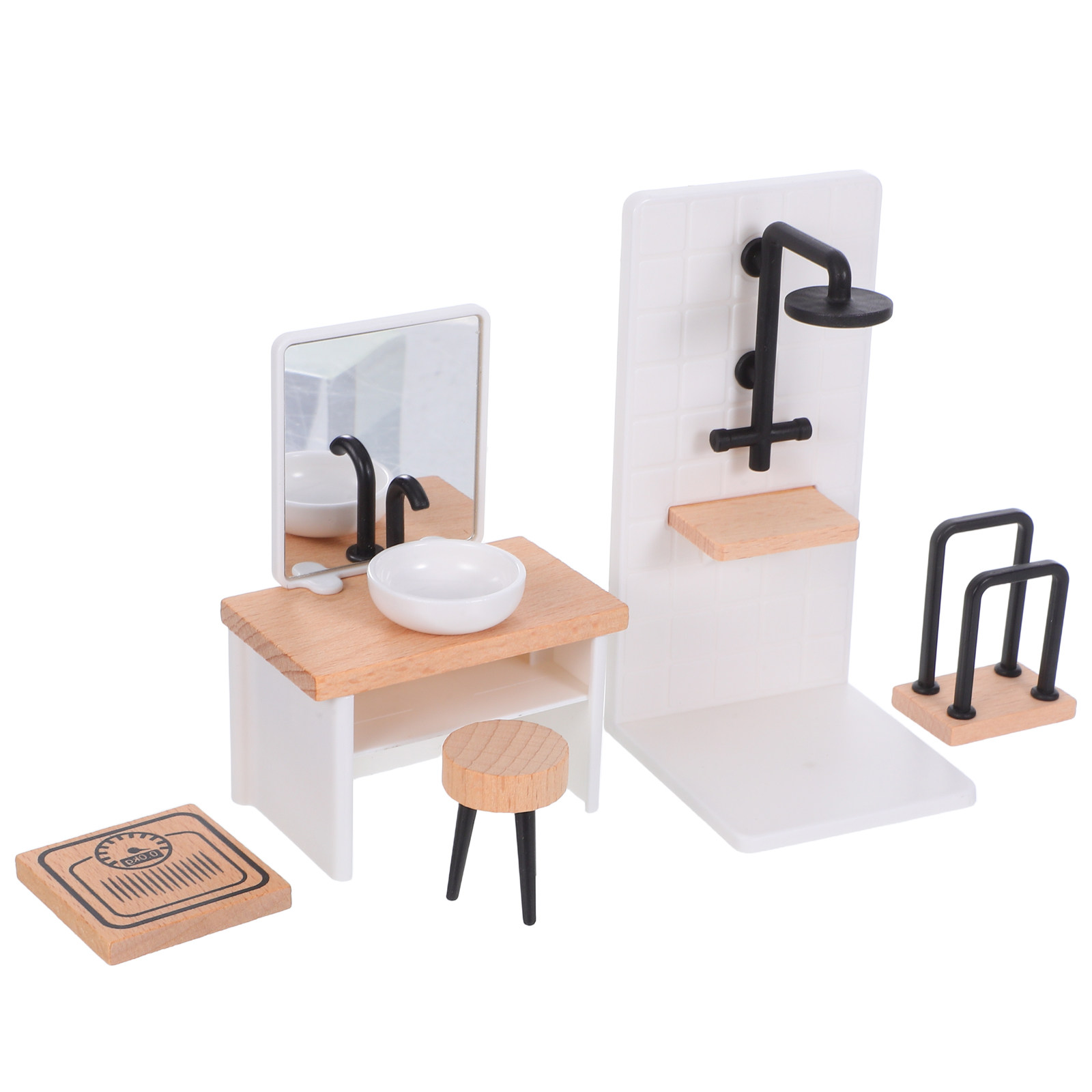 1Set Dollhouse Bathroom Decor: - Home Bathroom Sink review and price