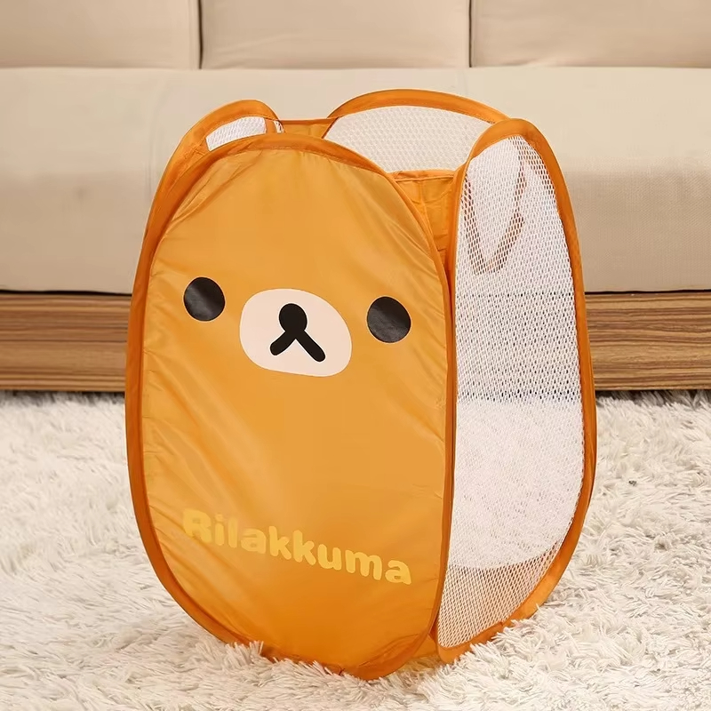 Hot Rilakkuma Mesh Folding Lar - Home Goods Bathroom Storage review and price