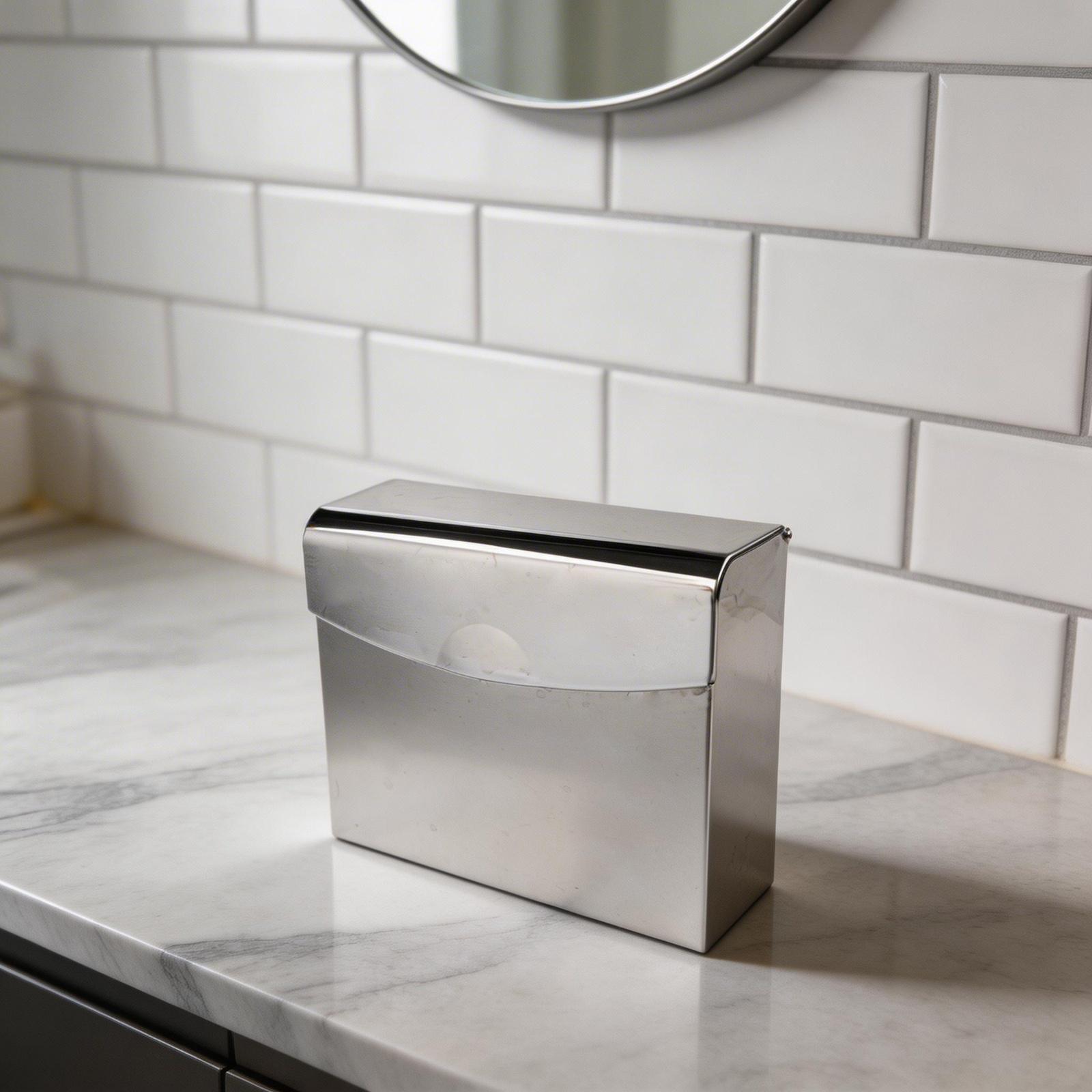 Stainless Steel Sanitary Napki - Home Bathroom Fittings review and price