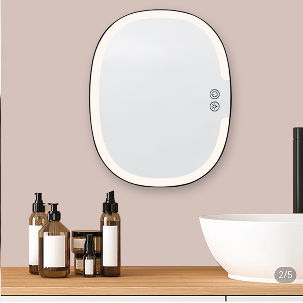 LED Shower Mirror Fogless for  - Shaving Mirror Suction review and price