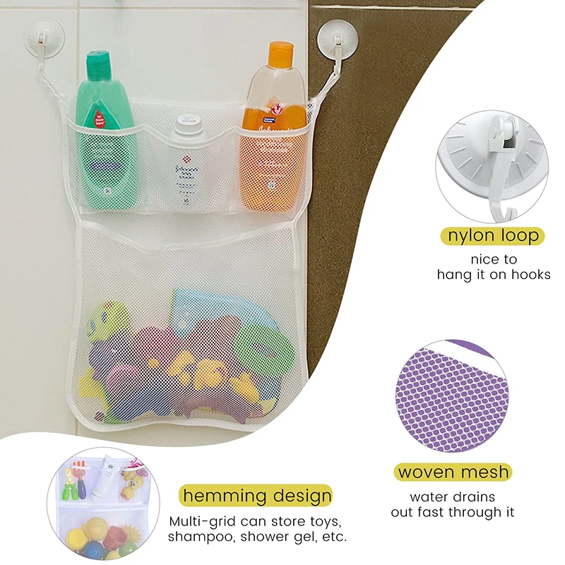 Baby Shower Bath Toys White Ba - Home Goods Bathroom Storage review and price