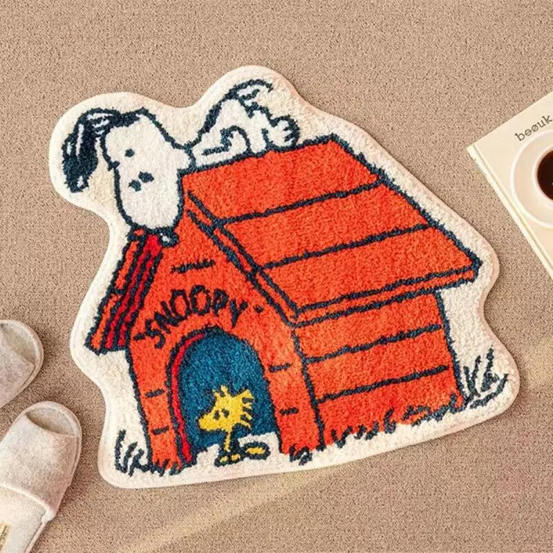 Cute Snoopy Cartoon Floor Mat  - Home Goods Bathroom Mats review and price