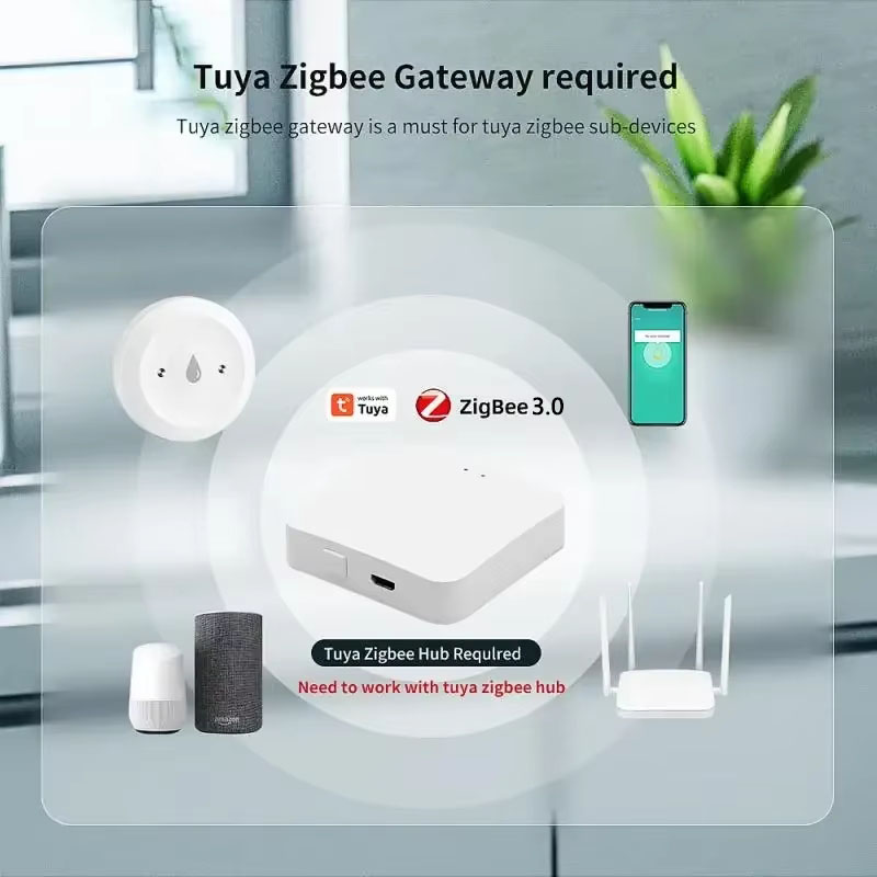 Tuya ZigBee 3.0 Water Leak Det - Bathroom Home Improvement review and price